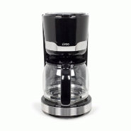 LIVOO Cafetière Filtre 12 à 14 Tasses 1000w Noir DOD201N - noir 3523930105142