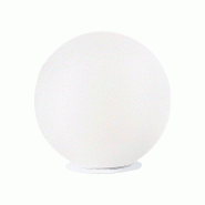 ROSSINI ILLUMINAZIONE Lampe De Table Emily 30Cm En Verre Soufflé Satiné Blanc - Douille E27 75W Ip20 - Éclairage Design D'Intérieur - Groupe Rossi
