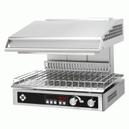 Salamandre numérique 3 éléments chauffants, coulissant, automatique 400 V RM - SD 37 - RM Gastro - 0615402009300
