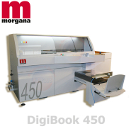 Thermorelieur PUR de production - Jusqu'à 450 livres par heure - MORGANA DigiBook 450 Thermorelieur PUR de production - Jusqu'à 450 livres par heure - MORGANA DigiBook 450