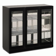 Vitrine réfrigérée murale ventilée, intérieur inox, dégivrage automatique, éclairage LED, temp. -2°C/+10°C, dimensions 135x56,5x85,2cm, COLDW