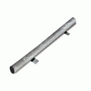 Butée de Parking en acier galvanisé - Diam 100 mm - 100 cm, 150 cm, 200 cm