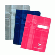 Clairefontaine Lot de 10 Carnet Metric A6, 96p./48 feuilles 90 g/m² piquées, quadrillé 5x5 - 3329680364200