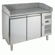 GastroHero Table à pizza ECO 2/0 - inox PZH2600TN GastroHero Table à pizza ECO 2/0 - inox PZH2600TN