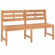 Helloshop26 - Banc de jardin meuble de patio d'extérieur terrasse 150 x 59 x 90 cm bois de teck massif 02_0011249 - 3000616982728 Helloshop26 - Banc de jardin meuble de patio d'extérieur terrasse 150 x 59 x 90 cm bois de teck massif 02_0011249 - 3000616982728