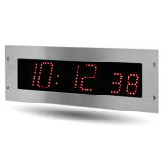 Horloge LED Style II 7S Hopital avec pupitre, 230V, indépendante, LED rouge - BODET