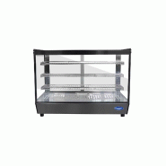 Vitrine chauffante droite de comptoir 200L WHF200L-B Atosa