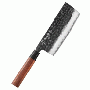 Hezhen - Couteau Nakiri en acier composite - Série PM8S Retro - multicolore PM8S-XC