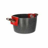 Mamù FASINPENXXXXXX24 Poêle à induction extra-résistante de 24 cm d'épaisseur - gris aluminium FASINPENXXXXXX24