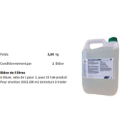 Produit anti-mousse pour toiture - Bidon de 5L - ROOF CLEANER 899995 Produit anti-mousse pour toiture - Bidon de 5L - ROOF CLEANER 899995