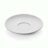 Soucoupe expresso blanche pour 4999009 ITALIA WHITE lot de 6 - Was Germany - porcelaine 4044925165112