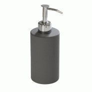Distributeur de savon céramique avec porte-éponge gris-gris n°1
