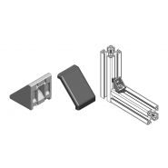 Équerre de liaison pour assemblage de profilé aluminium type 20