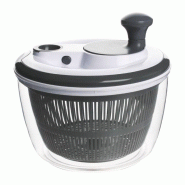 Essoreuse à salade manuelle grise 4,5 Litres, en plastique