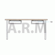 Etablis standard ERGO L2000/2500 x P700 mm