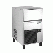 Machine à glaçons pleins cylindriques 18g - 26 kg/24h - stockage 8 kg | Tefcold - TC26