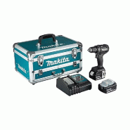 Perceuse-visseuse DDF485TX2B LXT coffret aluminium noir 169 x 79 x 255 mm Makita - noir DDF485TX2B Perceuse-visseuse DDF485TX2B LXT coffret aluminium noir 169 x 79 x 255 mm Makita - noir DDF485TX2B