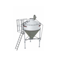 Silo d'aliment d'élevage à cône axial translucide - Ø1900 ou Ø2325 - Capacité 3.5, 5, 6.3 et 8m3 - Babystar 320 & 700_0