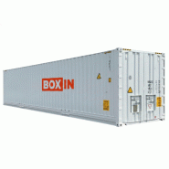 Conteneur maritime - 40 pieds pallet wide - Longueur 12.00m - Surface 78m3 - idéal pour le transport et le stockage de marchandises sur palettes