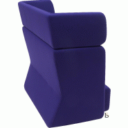 Canapé Softline Basket- 2 places - Feld Mauve 581, Haut_0