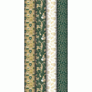 Clairefontaine Lot de 20 Rouleau de papier kraft Noël, 70 g/m², 2 m x 0,70 m, motif Forest - 3329682239117