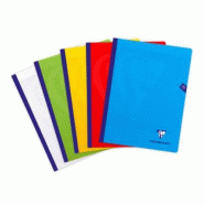 Clairefontaine Lot de 5 Cahier Mimesys 17x22, 192p./96 feuilles 90 g/m² brochées, coloris assortis (5), Séyès - 3329683097419