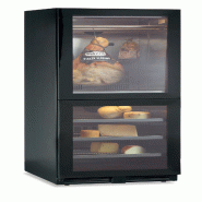 Conservateur 2 zones pour charcuterie et fromages, double température, dégivrage automatique, LED, 59,5x70x180,4 cm, modèle SF180INOX - 4040
