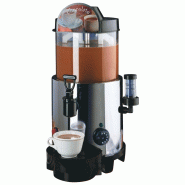 Distributeur de chocolat chaud 5 litres 230x230x500 mm - VIRTUS - 0651637679840