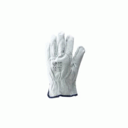 GANTS CUIR TOUT FLEUR de BUFFLE