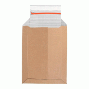 García de Pou Garcia de Pou 100 Unités - Enveloppes Auto-Adhésives Extensibles E-Commerce 'Thepack' 390 G/M2 32X38,2 Cm Naturel Carton Ondulé Micr_0
