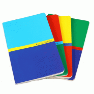 HAMELIN Lot de 10 Carnet Sept piqué 11x17, 96p./48 feuilles 70g/m², quadrillé 5x5, coloris assortis (4) - 3020120000701