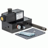 VE32D, Distributeurs Montés sur Pompe, Électrique, 3-voies, 2-positions, Piloté