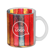 Mug en verre Imani - Mugs et tasses publicitaires Mug en verre Imani - Mugs et tasses publicitaires