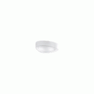 Plafonnier en verre blanc 10S46470 avec 2 douilles E27, design moderne et élégant pour l'éclairage intérieur, dimensions 35 x 28 x 9 cm - Perenz -