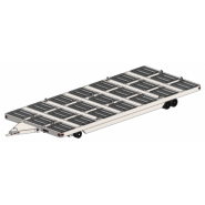 Remorque aéroportuaire - porte palette 20 pieds - MS1830 Remorque aéroportuaire - porte palette 20 pieds - MS1830