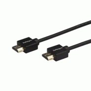 StarTech Cble HDMI 2.0 Fin de 2m, Cble HDMI Haute