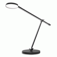 UNILUX Lampe de bureau connectée Sunlight, à LED, coloris noir/chrome - 3595560028030