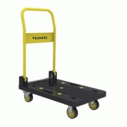 Chariot professionnel à dossier repliable