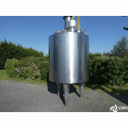 Cuve Pierre Guérin 3205 L - Inox 304 L - Agitation centrale et tri-pâle Cuve Pierre Guérin 3205 L - Inox 304 L - Agitation centrale et tri-pâle