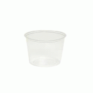 FHC ecolupack FHC - 2 500Pcs - Pot rond PLA transparent Ø 7,5cm 120ml - transparent FHC210POPLA400 FHC ecolupack FHC - 2 500Pcs - Pot rond PLA transparent Ø 7,5cm 120ml - transparent FHC210POPLA400