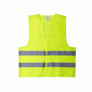 Gilet réfléchissant Jaune haute visibilité homologué - Taille unique jaune 5601316776235