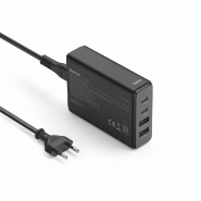 Hama Station de charge rapide USB GaN à 4 ports 65W, chargeur rapide - 4047443532381