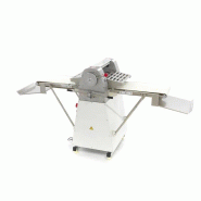 Laminoir sur socle 38 cm avec tapis roulant, pliable - épaisseur 1 à 3,5 mm