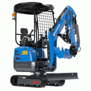 Mini pelle 1500 kg neuve Canopy Rippa R15-5 avec godets_0