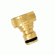 Nez de robinet femelle 20x27 en laiton Nez de robinet femelle 20x27 en laiton
