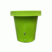 PLAST'UP ROTOMOULAGE Carré de plantation récupérateur d'eau de pluie mural lluvia 420l - VERT ANIS - vert 0036336945616