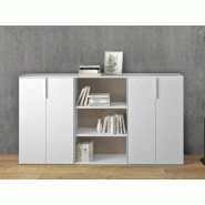 Armoire portes battantes bois blanc pas cher Armoire portes battantes bois blanc pas cher