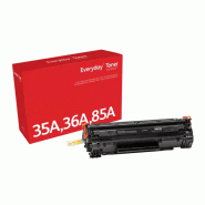Toner Everyday¢ _OEM_NAME_ Noir de Xerox compatible avec HP 35A 36A 85A (CB435A/ CB436A/ CE285A), Ca
