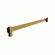Barre de charge pour tube 25x15 mm - 632x44mm - or bronze
