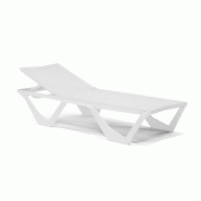 Chaise longue Design VOXEL - blanc_0
